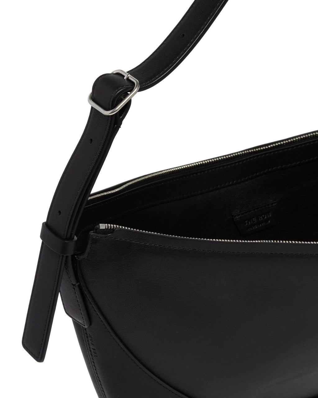 Black Jouve Leather Bag The row – Гарантія оригінальності – збільшений вид