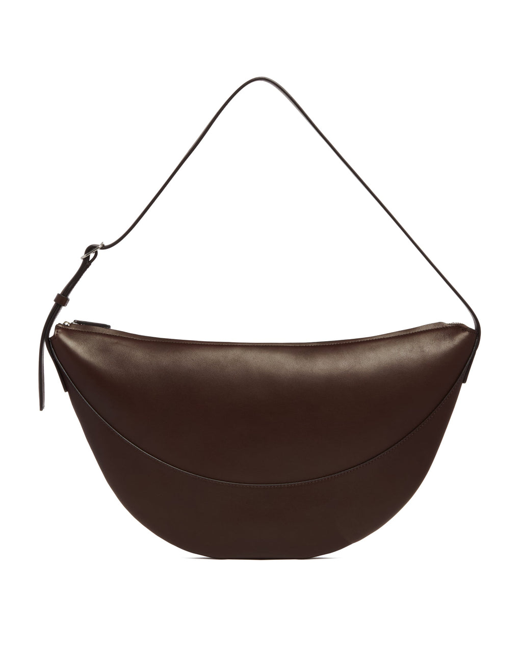 Оригінальна Brown Jouve Leather Bag The row – боковий вид