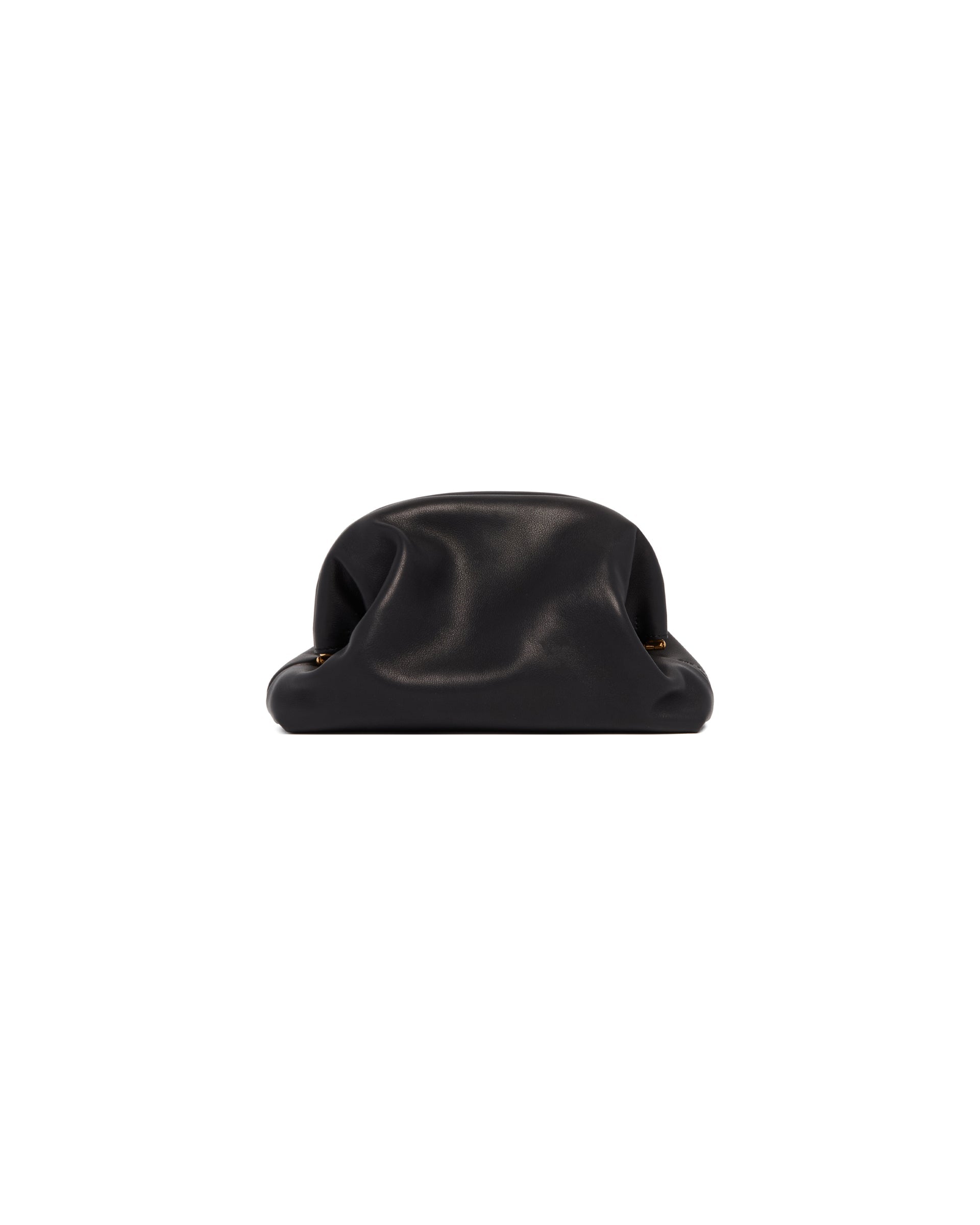 Black Mira Leather Clutch The row оригінал – Купити в Україні – вид ззаду