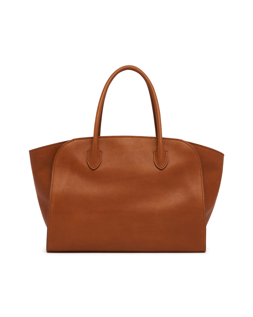 Оригінальна Brown Marlo 12 Leather Bag The row – вид ззаду