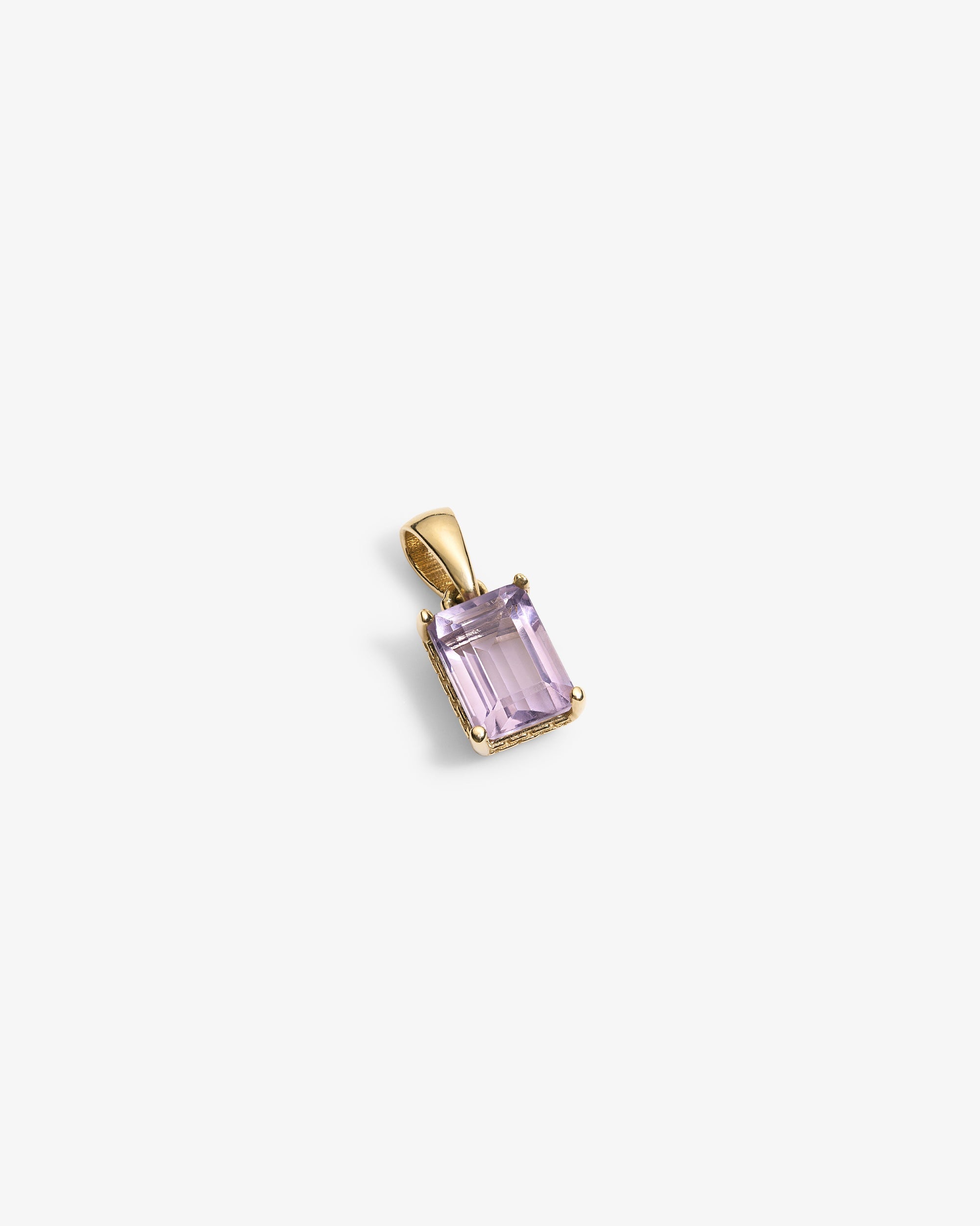 14kt Gold Gemstone Pendant Aime leon dore – Гарантія оригінальності – вид ззаду