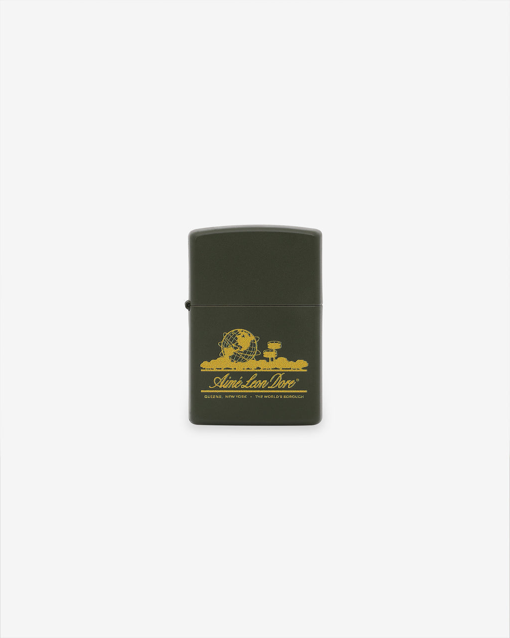 Unisphere Zippo Lighter Aime leon dore – Гарантія оригінальності – вид ззаду