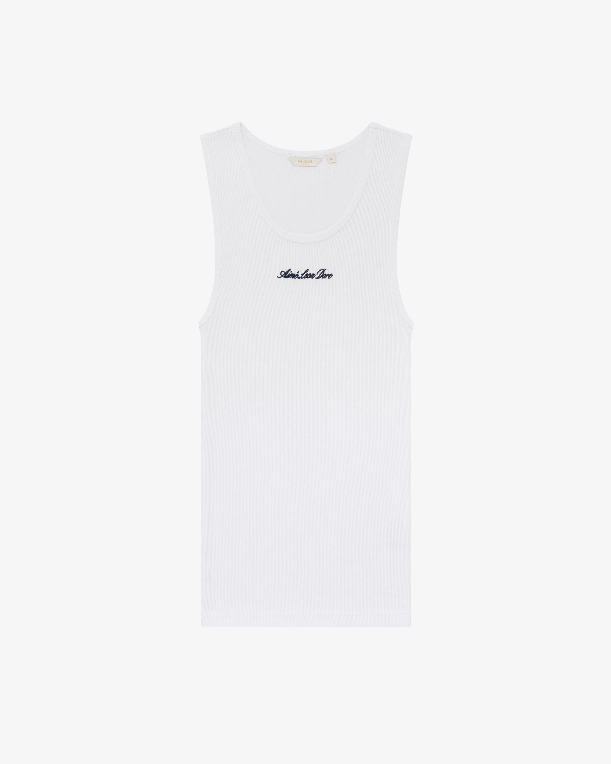 Embroidered Logo Tank Top Aime leon dore – Гарантія оригінальності – вид ззаду