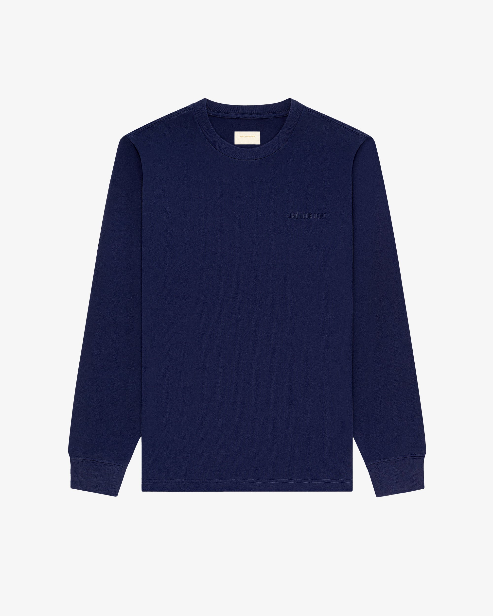 Long-Sleeve Tonal Logo Tee Aime leon dore – Гарантія оригінальності – вид ззаду