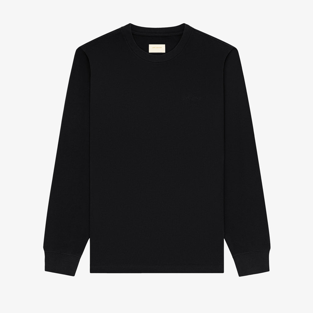 Long-Sleeve Tonal Logo Tee Aime leon dore – Гарантія оригінальності – боковий вид
