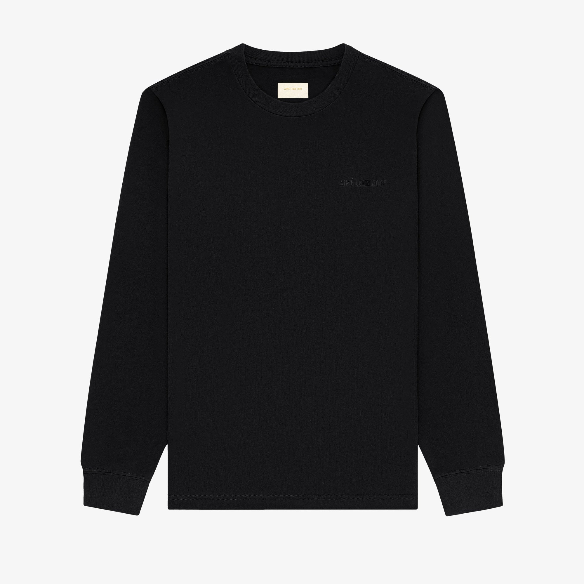 Long-Sleeve Tonal Logo Tee Aime leon dore – Гарантія оригінальності – боковий вид
