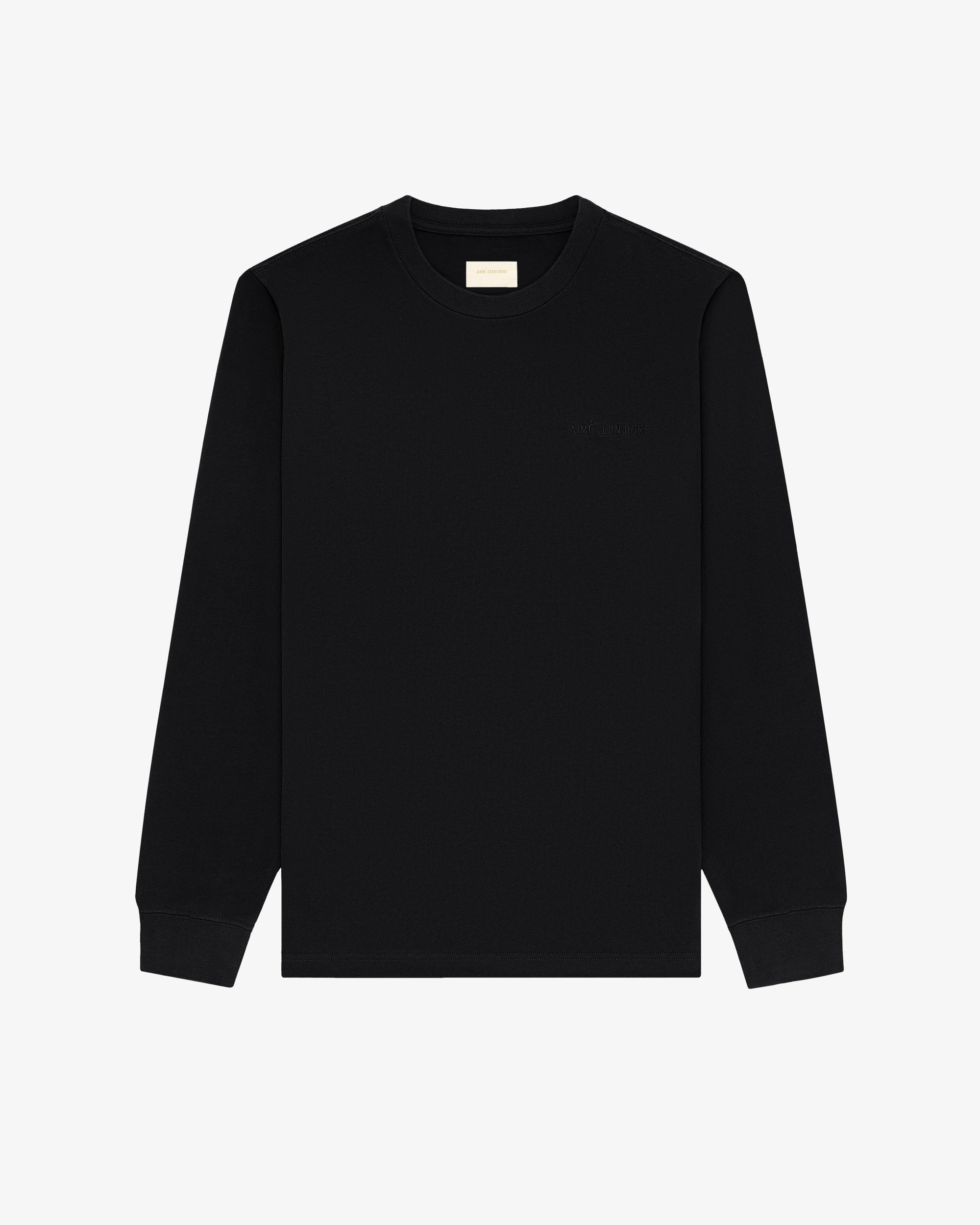 Long-Sleeve Tonal Logo Tee Aime leon dore – Гарантія оригінальності – вид ззаду