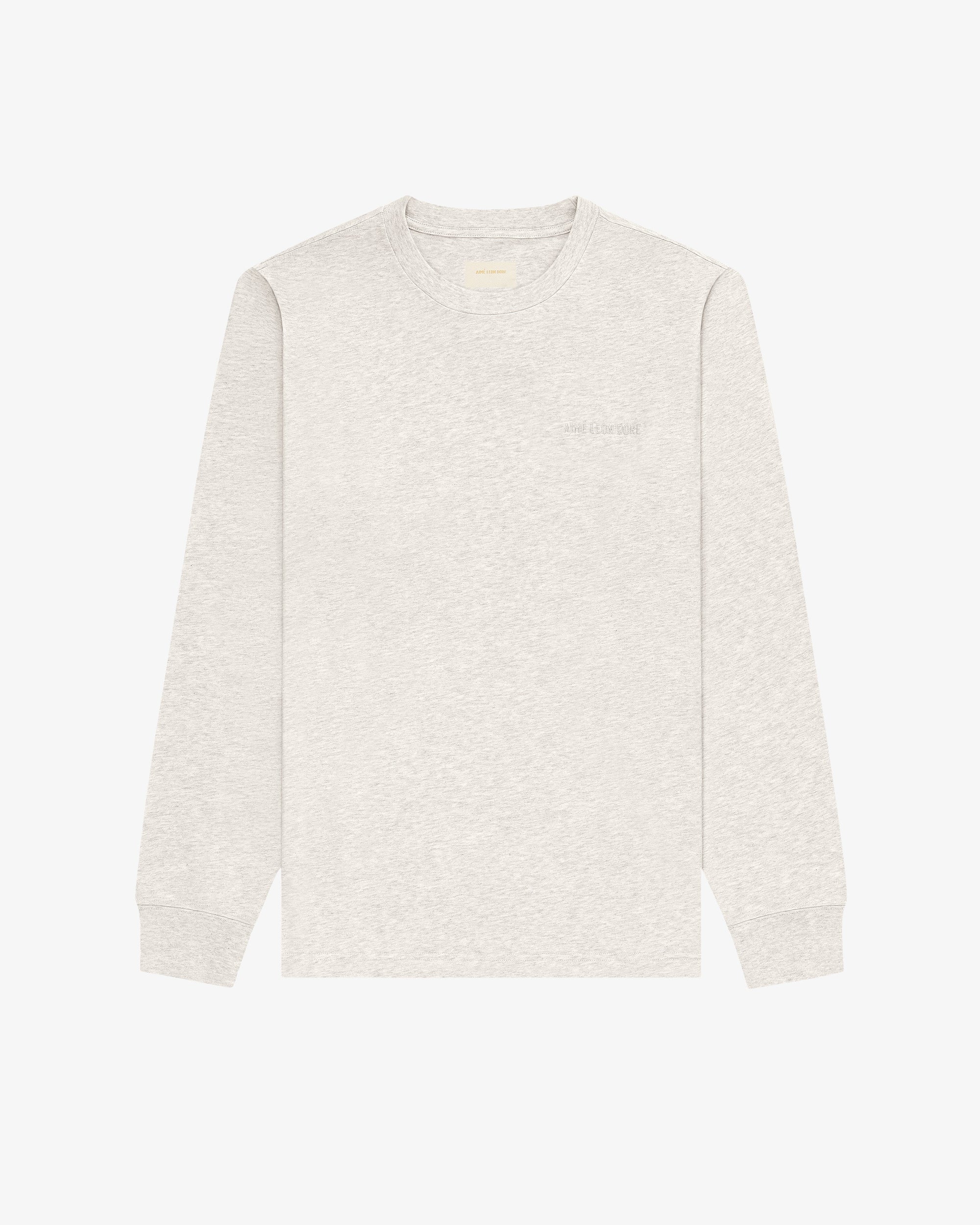 Long-Sleeve Tonal Logo Tee Aime leon dore – Гарантія оригінальності – вид ззаду