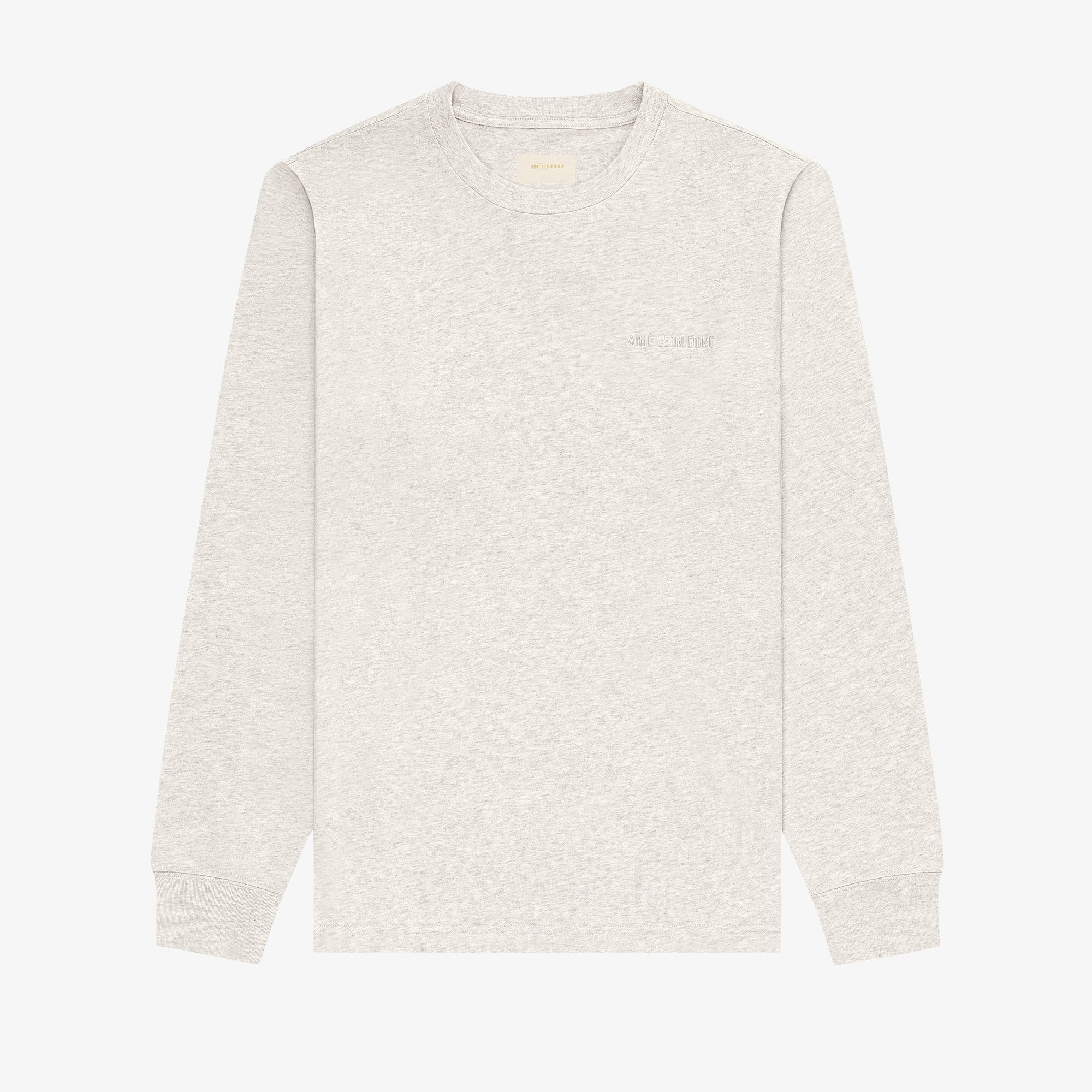Long-Sleeve Tonal Logo Tee Aime leon dore – Гарантія оригінальності – боковий вид