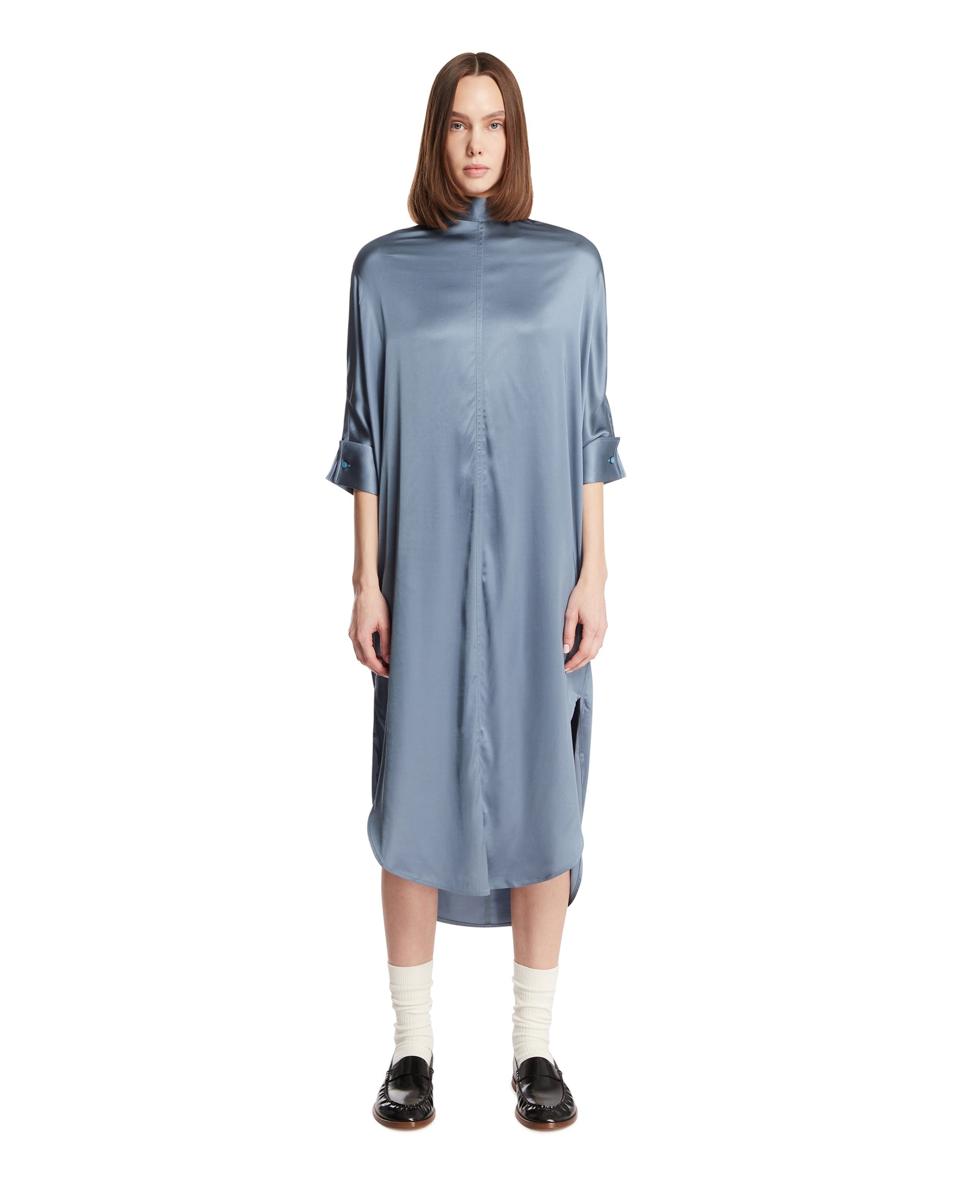 Оригінальна Blue Tunic Dress Acne studios – боковий вид