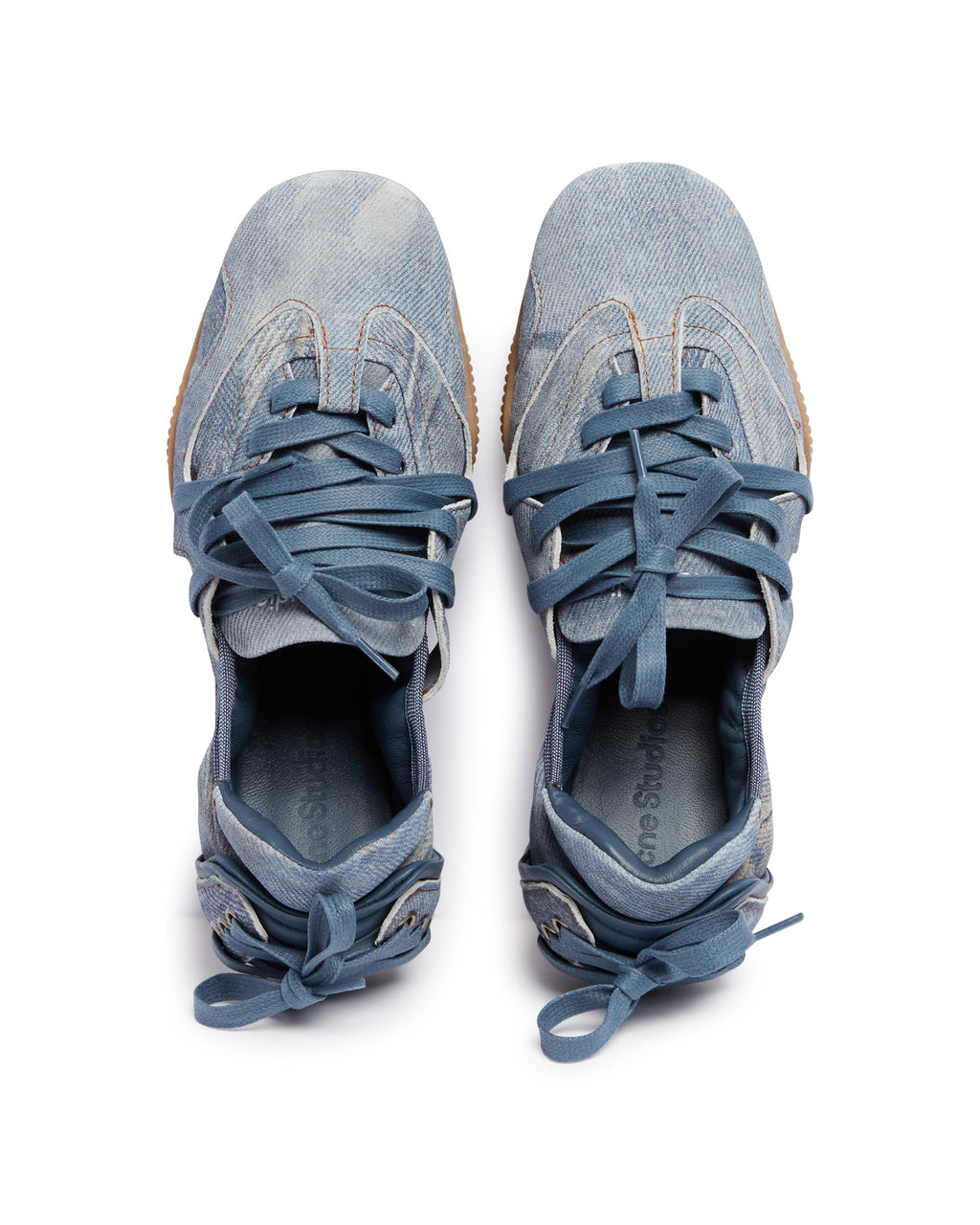 Blue Denim Lace-Up Shoes Acne studios оригінал – Купити в Україні – детальний вид
