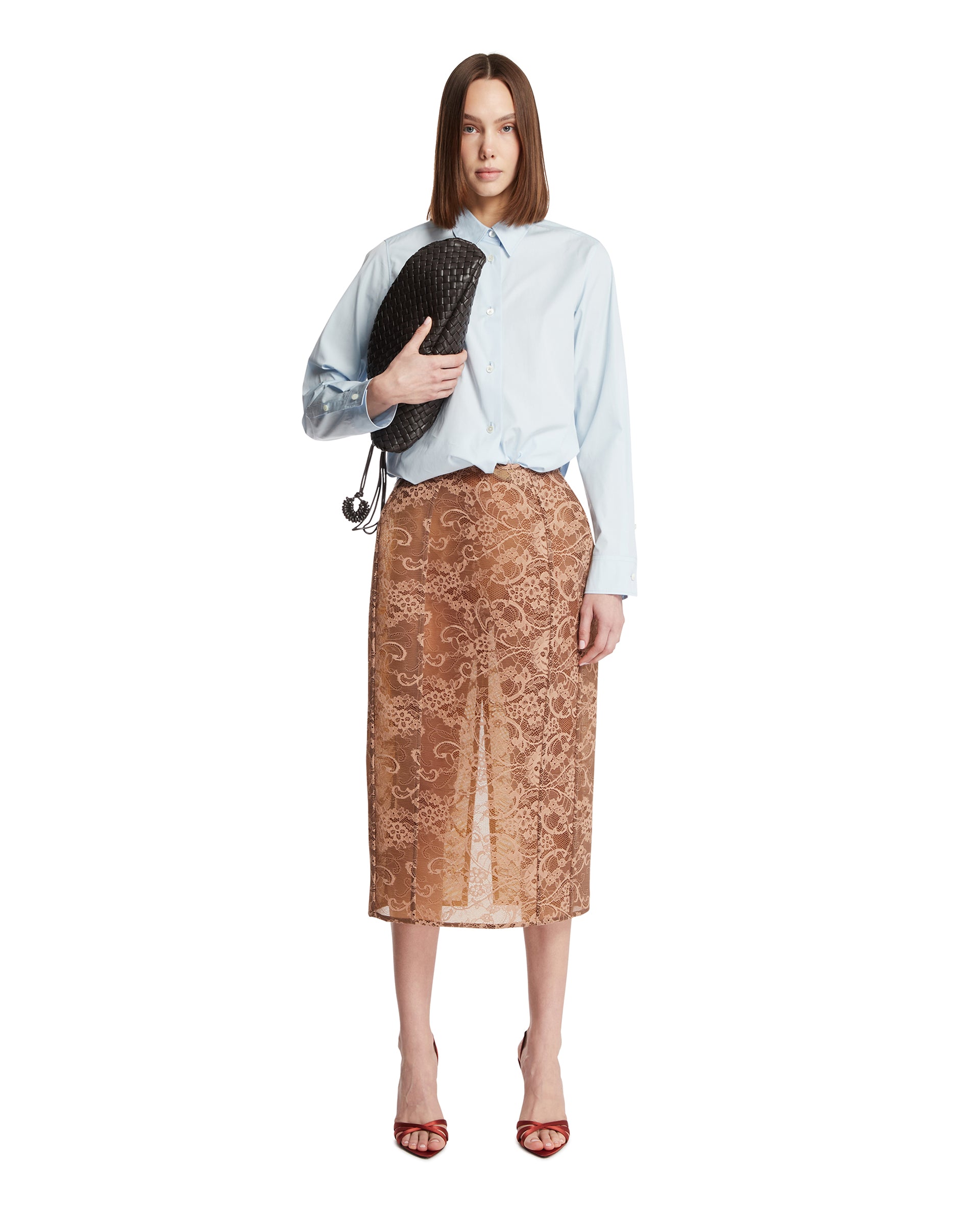 Beige Lace Skirt Acne studios оригінал – Купити в Україні – детальний вид