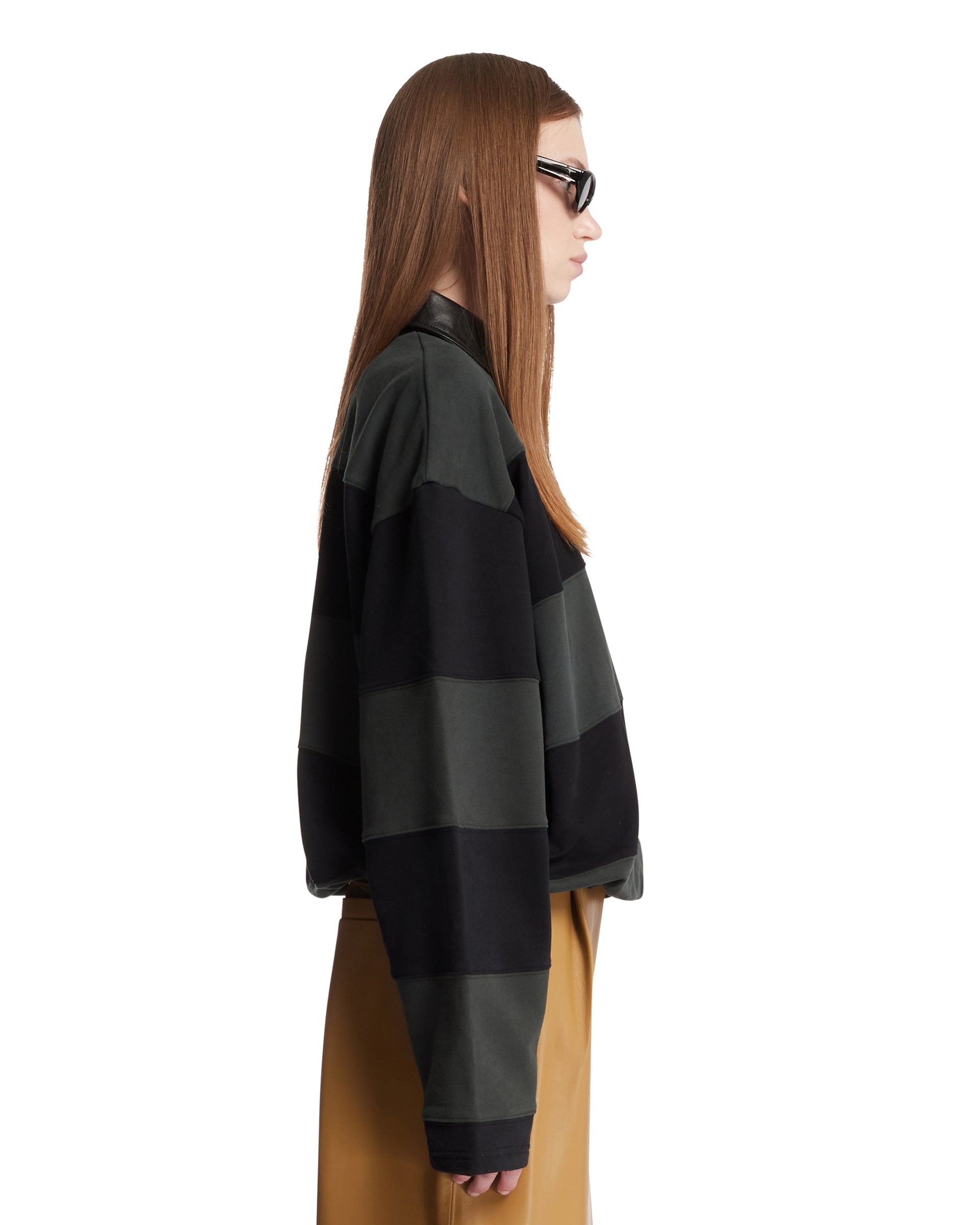 Green Polo-Collar Sweatshirt Acne studios оригінал – Купити в Україні – збільшений вид