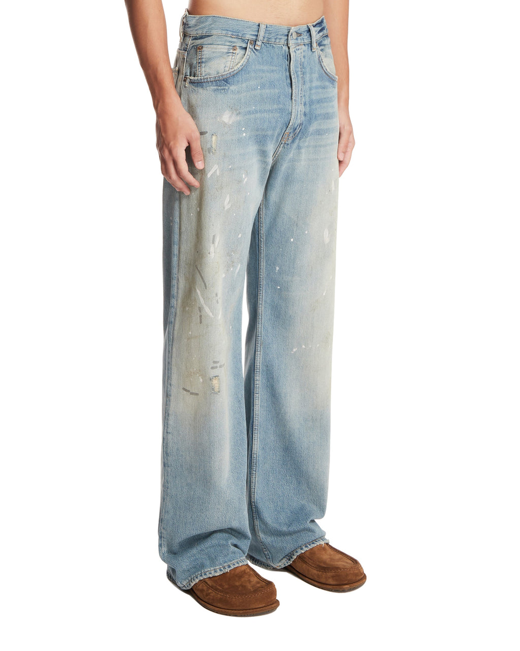 Blue 2021 Jeans Acne studios – Гарантія оригінальності – вид ззаду