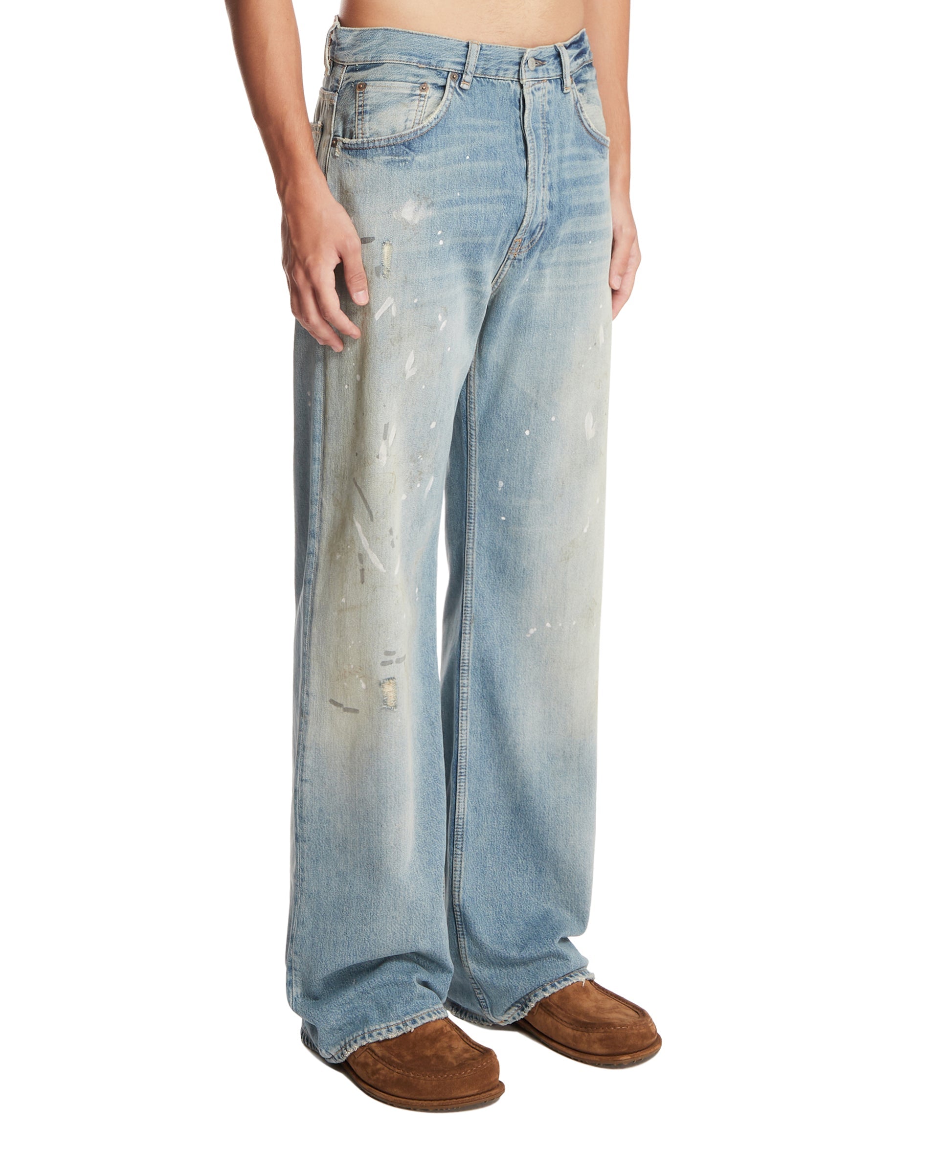 Blue 2021 Jeans Acne studios – Гарантія оригінальності – вид ззаду