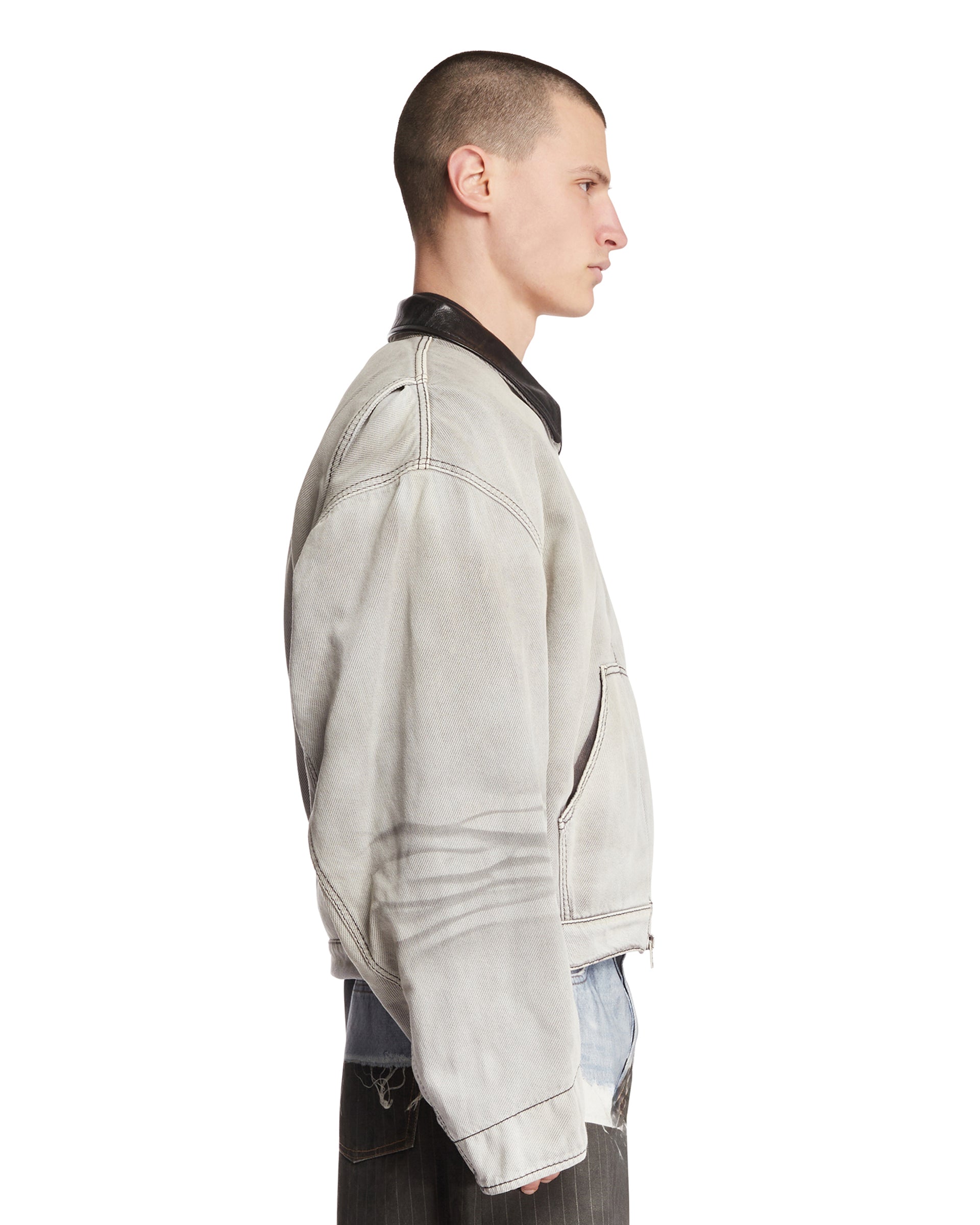 Black Faded Denim Jacket Acne studios – Гарантія оригінальності – збільшений вид