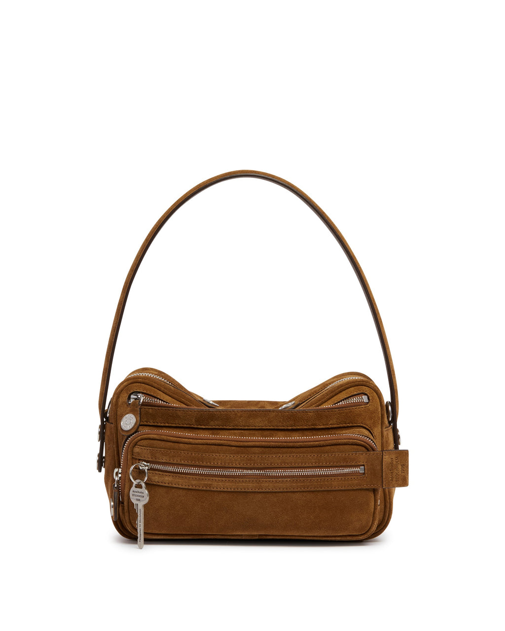 Brown Camero Party Shoulder Bag Acne studios – Гарантія оригінальності – боковий вид