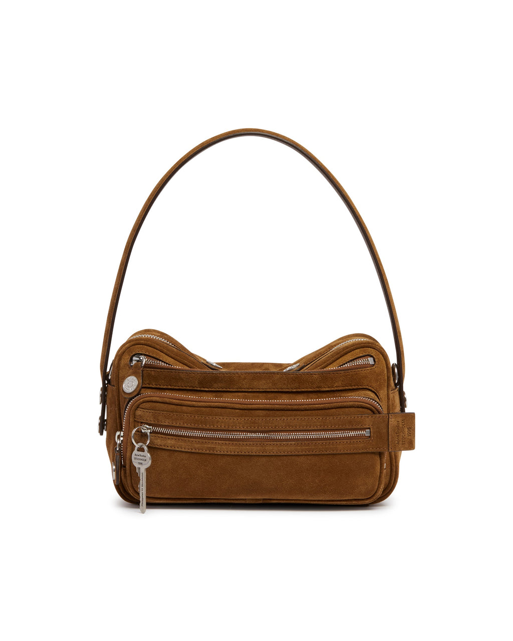 Brown Camero Party Shoulder Bag Acne studios – Гарантія оригінальності – вид ззаду
