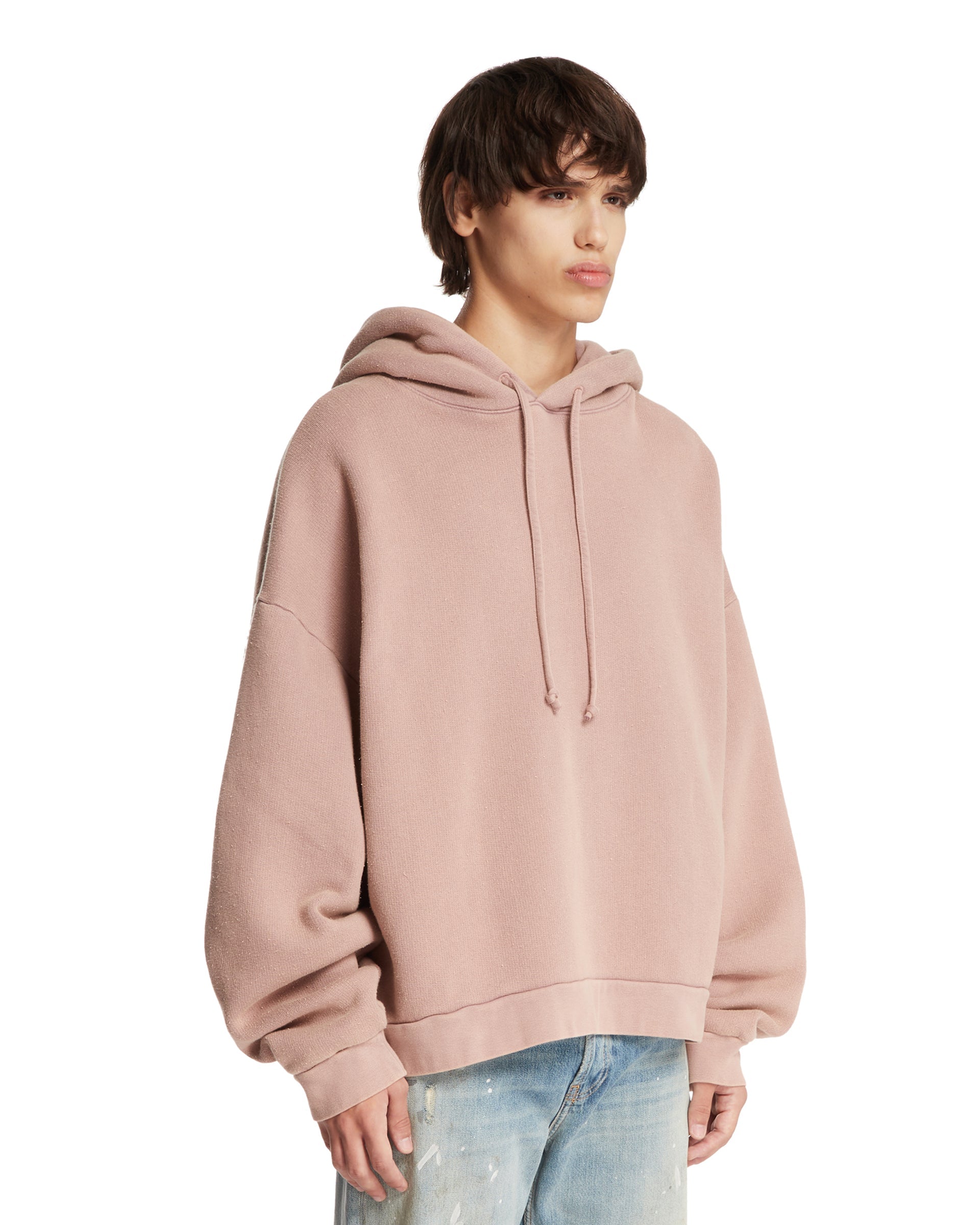 Pink Oversize Hoodie Acne studios оригінал – Купити в Україні – вид ззаду