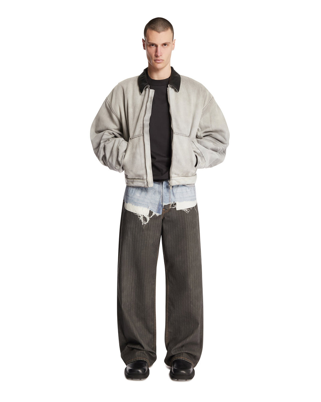 Оригінальна Blue Hybrid Trousers Acne studios – детальний вид
