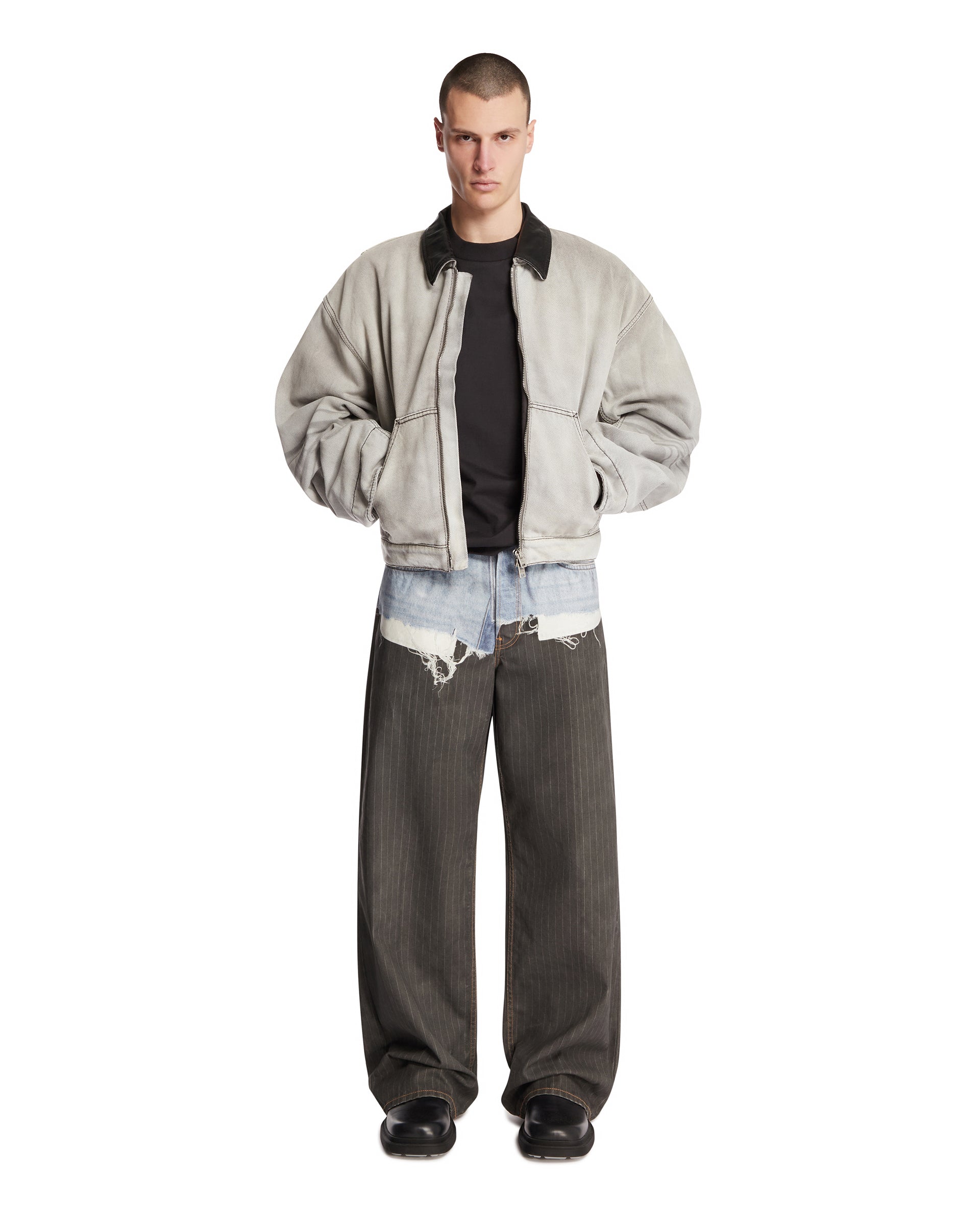 Оригінальна Blue Hybrid Trousers Acne studios – детальний вид