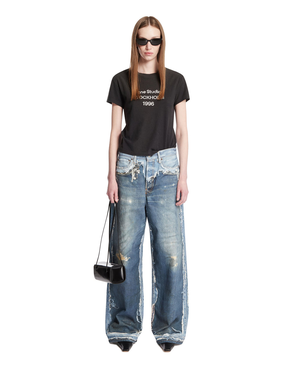 Blue Trompe Loeil Jeans Acne studios оригінал – Купити в Україні – детальний вид