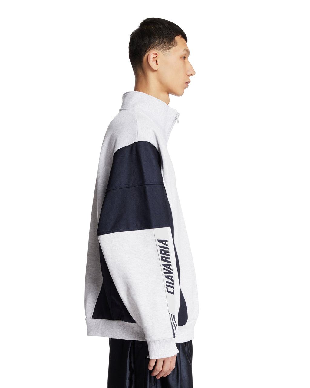 Оригінальна X Willy Chavarria Gray Watsonville Sweatshirt Adidas – збільшений вид