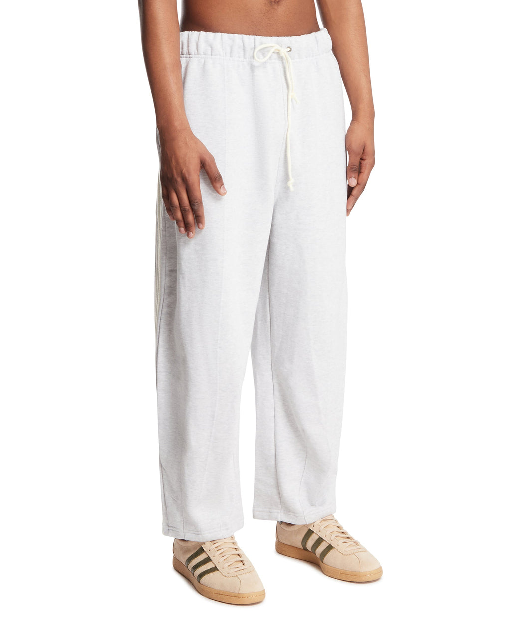 Bad Bunny X Adidas Originals Gray Jogging Pants Adidas – Гарантія оригінальності – вид ззаду
