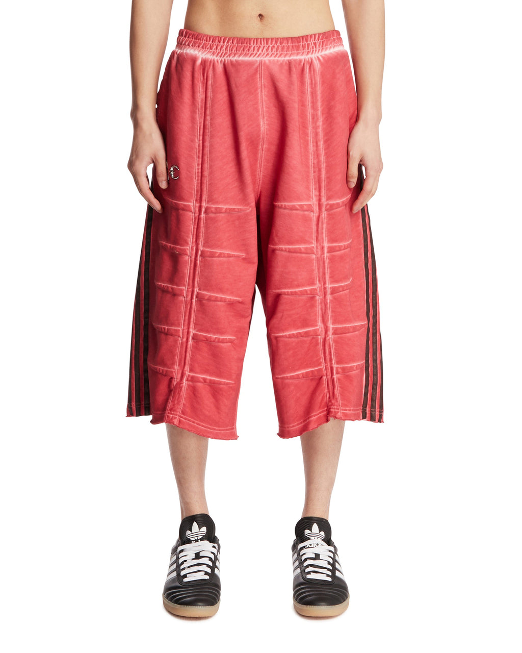 Оригінальна Thug Club X Adidas Originals Red Jorts Adidas – боковий вид