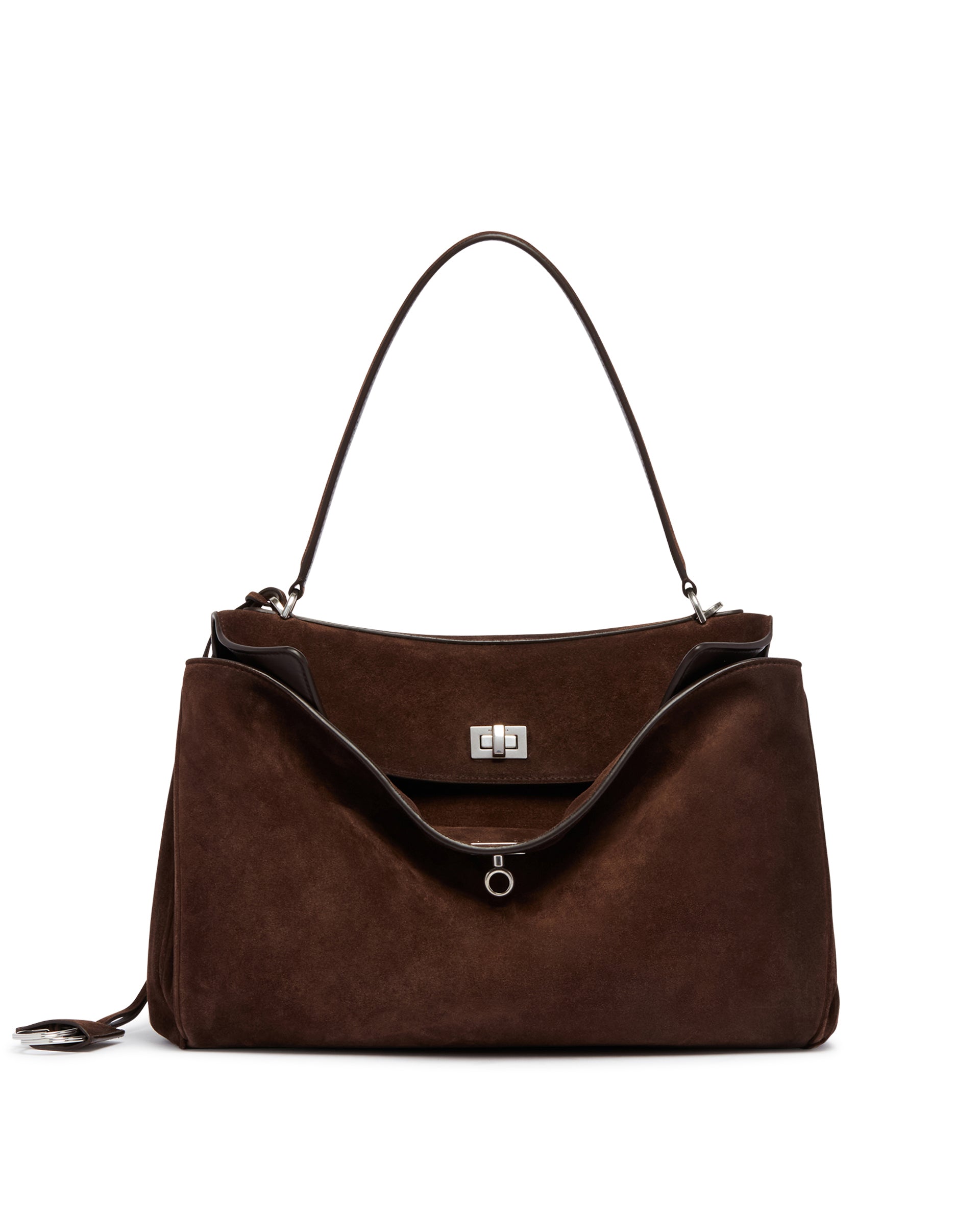 Brown Medium Rodeo Bag Balenciaga оригінал – Купити в Україні – вид ззаду