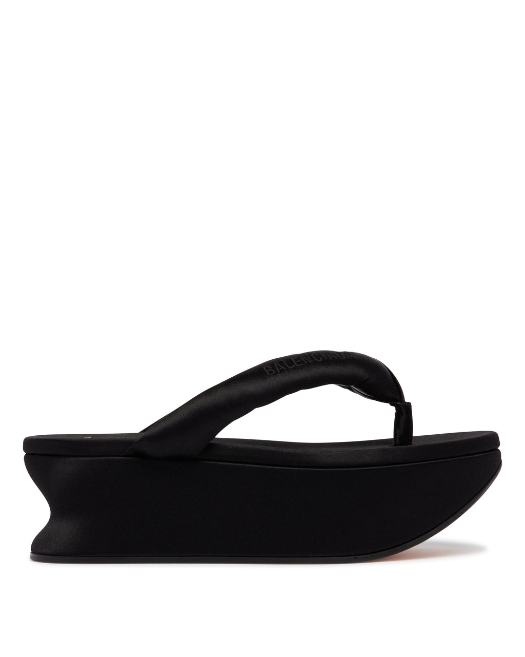 Оригінальна Black Gaeta Flip-Flops Balenciaga – боковий вид