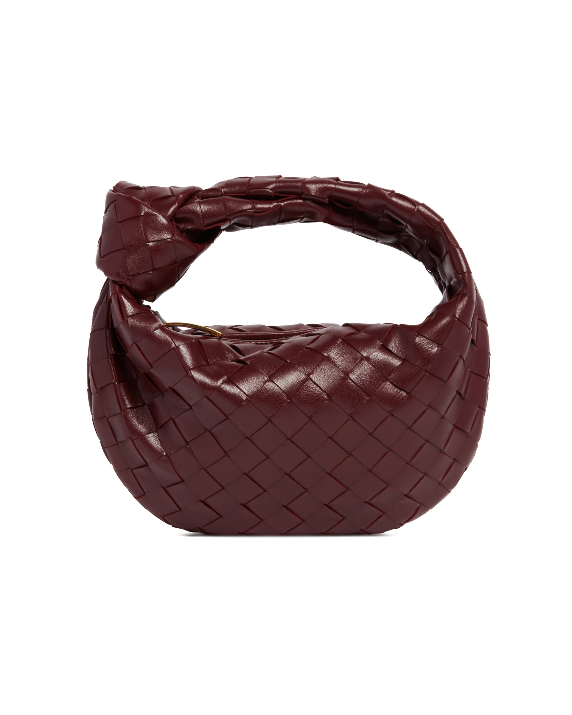 Оригінальна Red Mini Jodie Bag Bottega veneta – вид ззаду