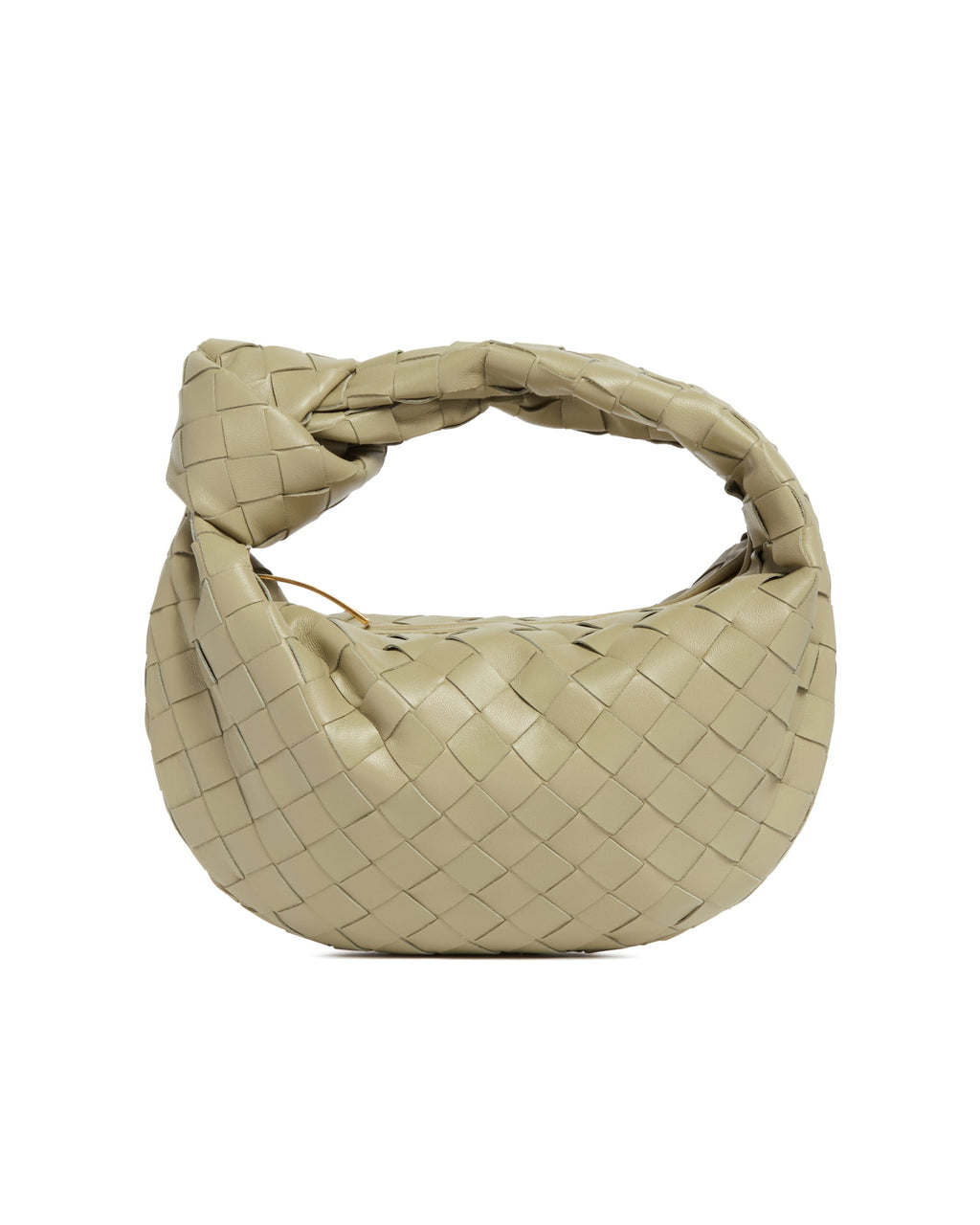 Green Mini Jodie Bag Bottega veneta – Гарантія оригінальності – вид ззаду