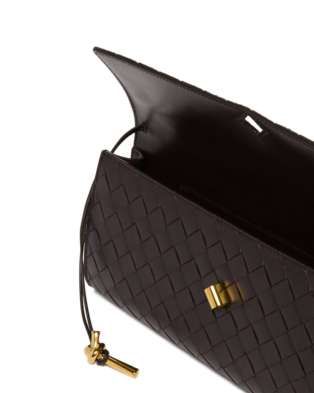 Brown Andiamo Clutch Bottega veneta – Гарантія оригінальності – збільшений вид