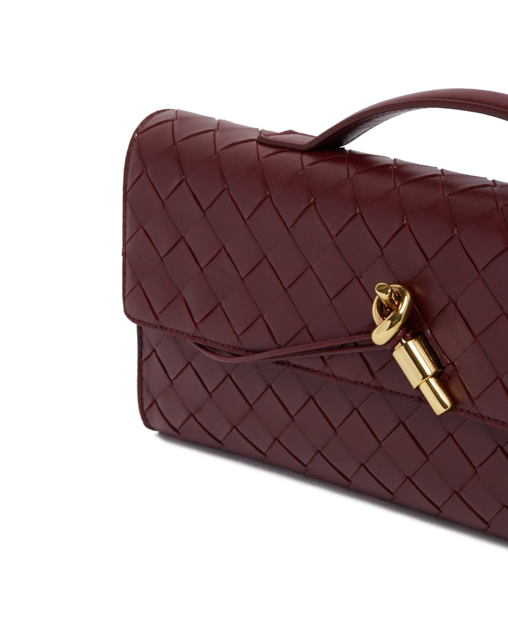 Оригінальна Red Long Clutch Andiamo Bottega veneta – збільшений вид