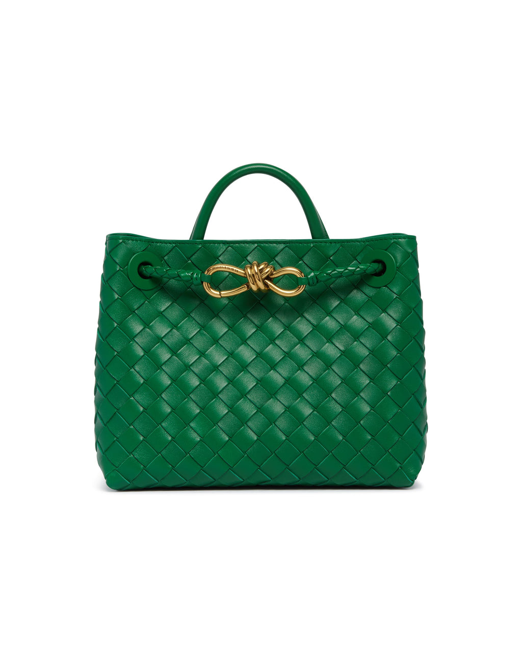 Оригінальна Green Small Andiamo Bag Bottega veneta – вид ззаду
