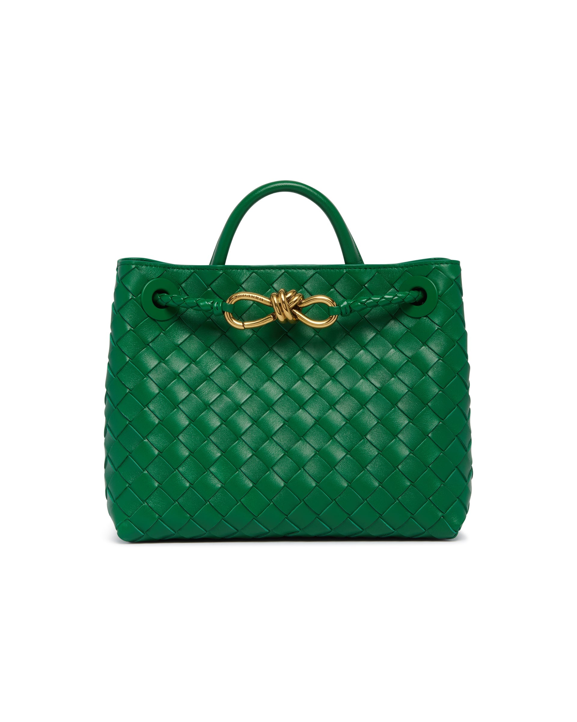 Оригінальна Green Small Andiamo Bag Bottega veneta – вид ззаду