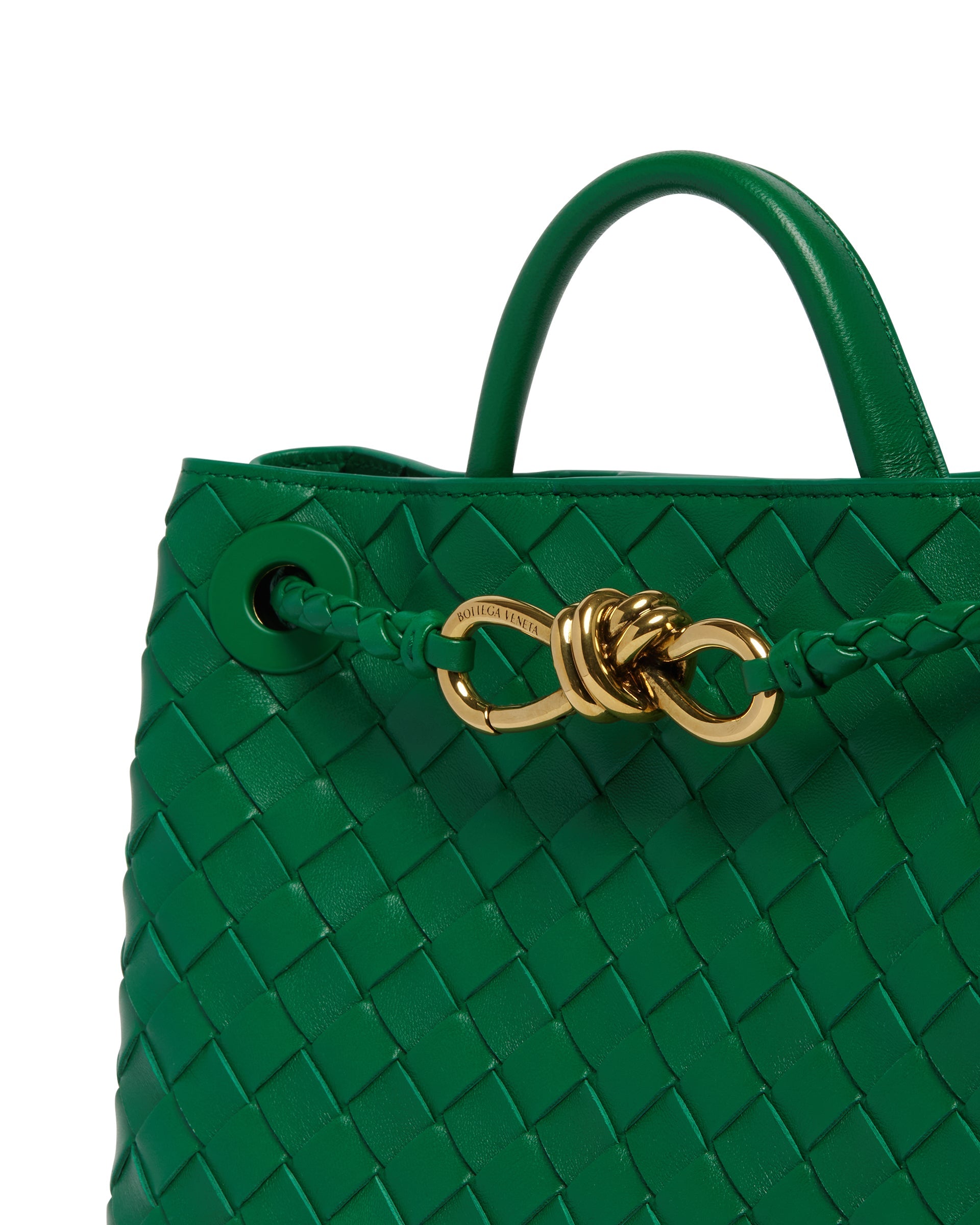 Оригінальна Green Small Andiamo Bag Bottega veneta – збільшений вид