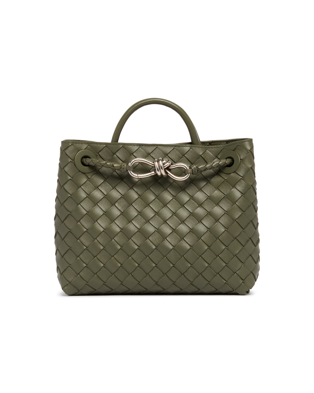Оригінальна Green Small Andiamo Bag Bottega veneta – вид ззаду