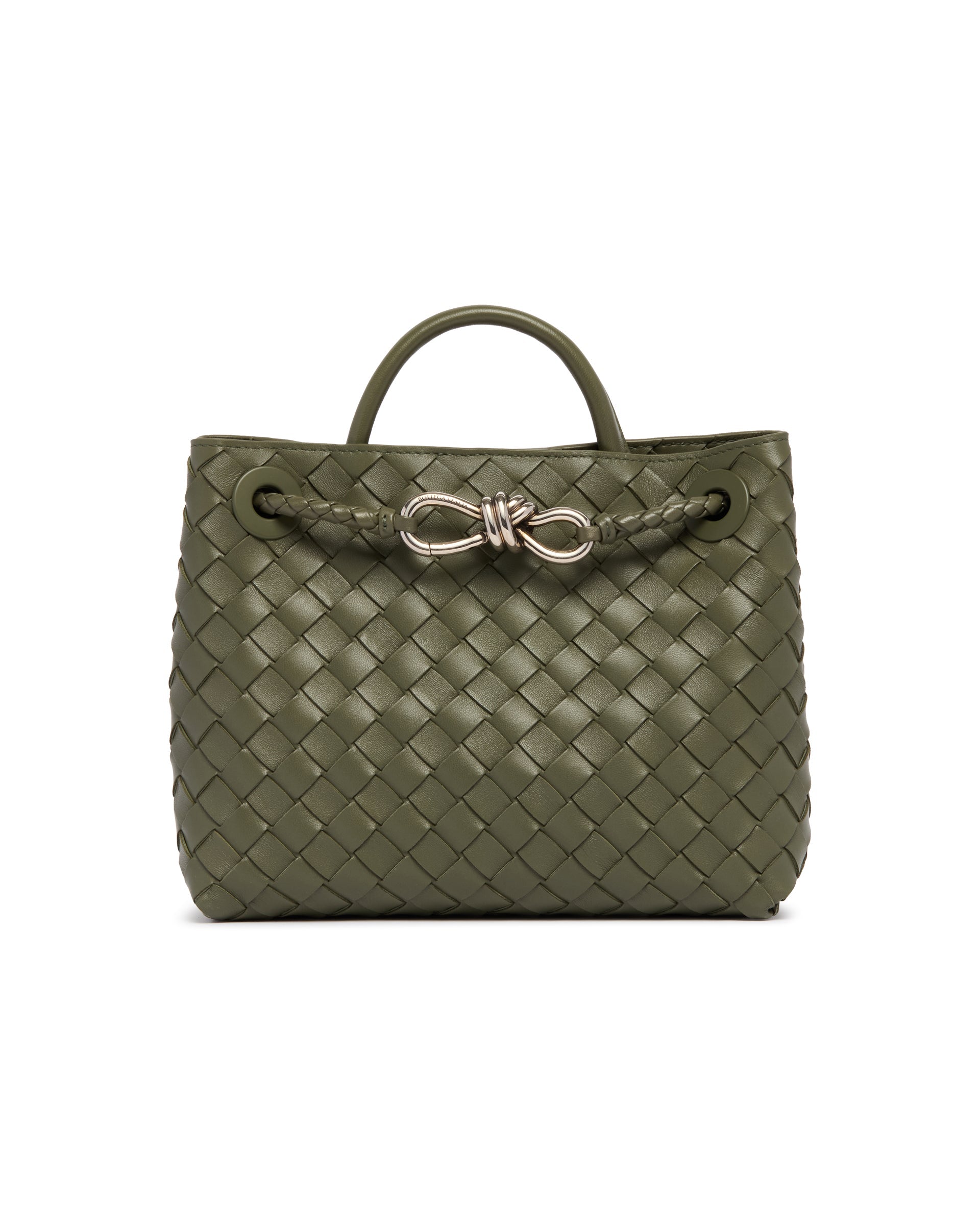 Оригінальна Green Small Andiamo Bag Bottega veneta – вид ззаду