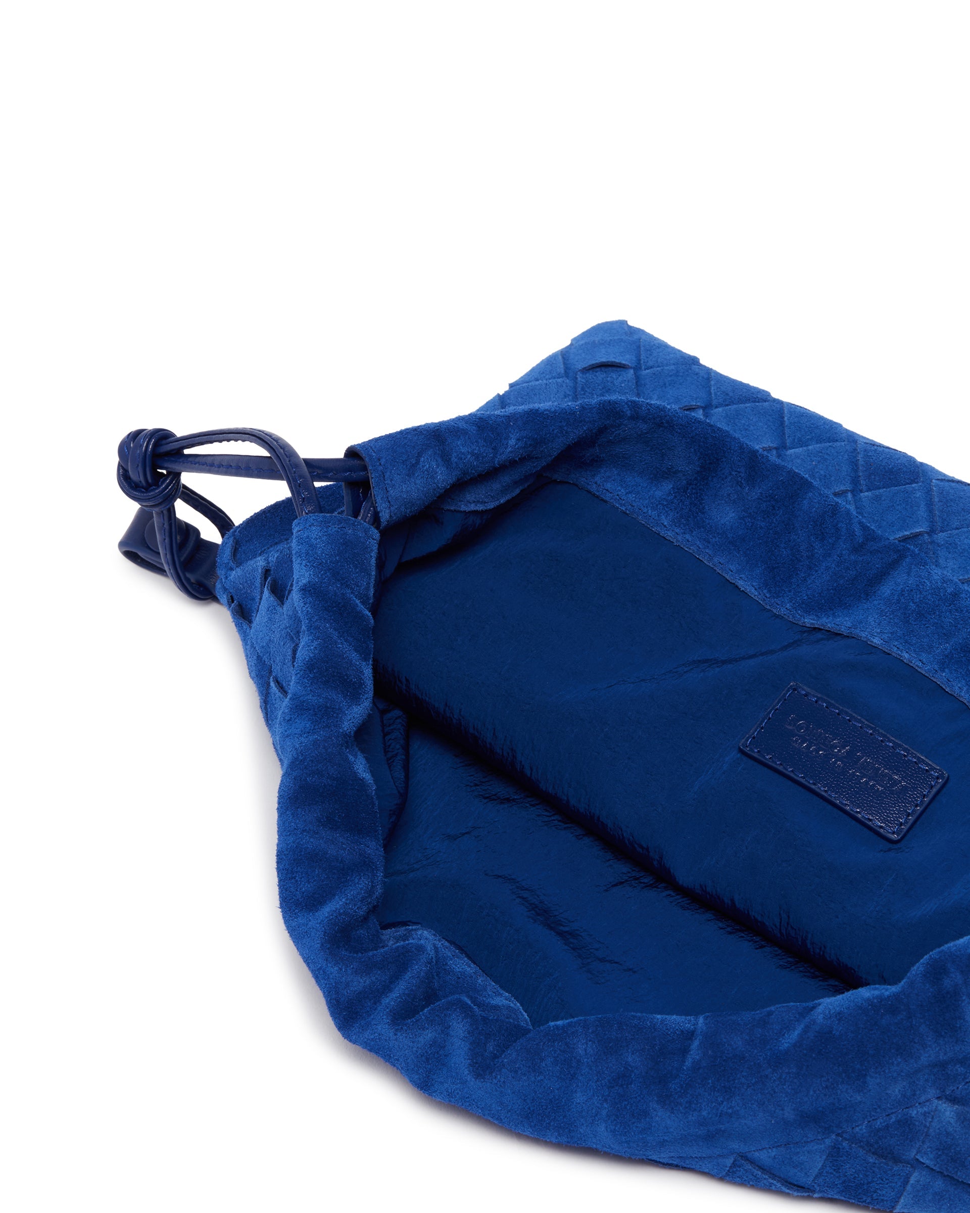 Blue Suede Dustbag Bottega veneta – Гарантія оригінальності – збільшений вид