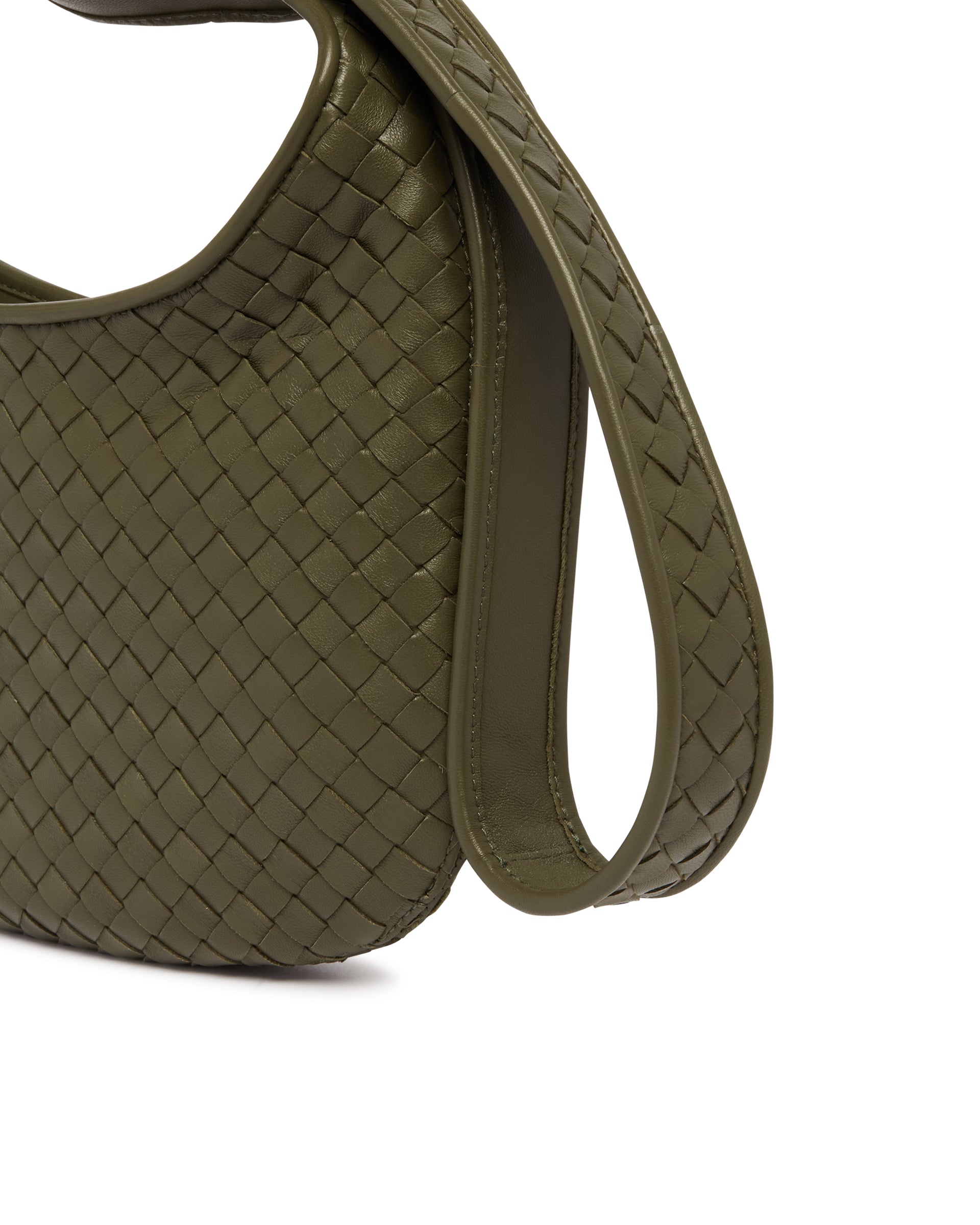 Оригінальна Green Small Veneto Crossbody Bag Bottega veneta – збільшений вид