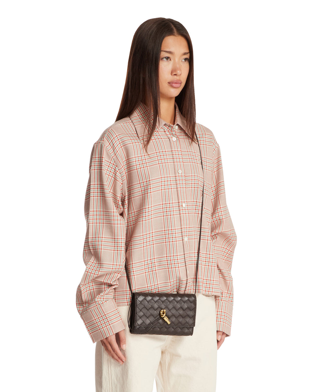 Brown Andiamo Pouch Bottega veneta оригінал – Купити в Україні – детальний вид