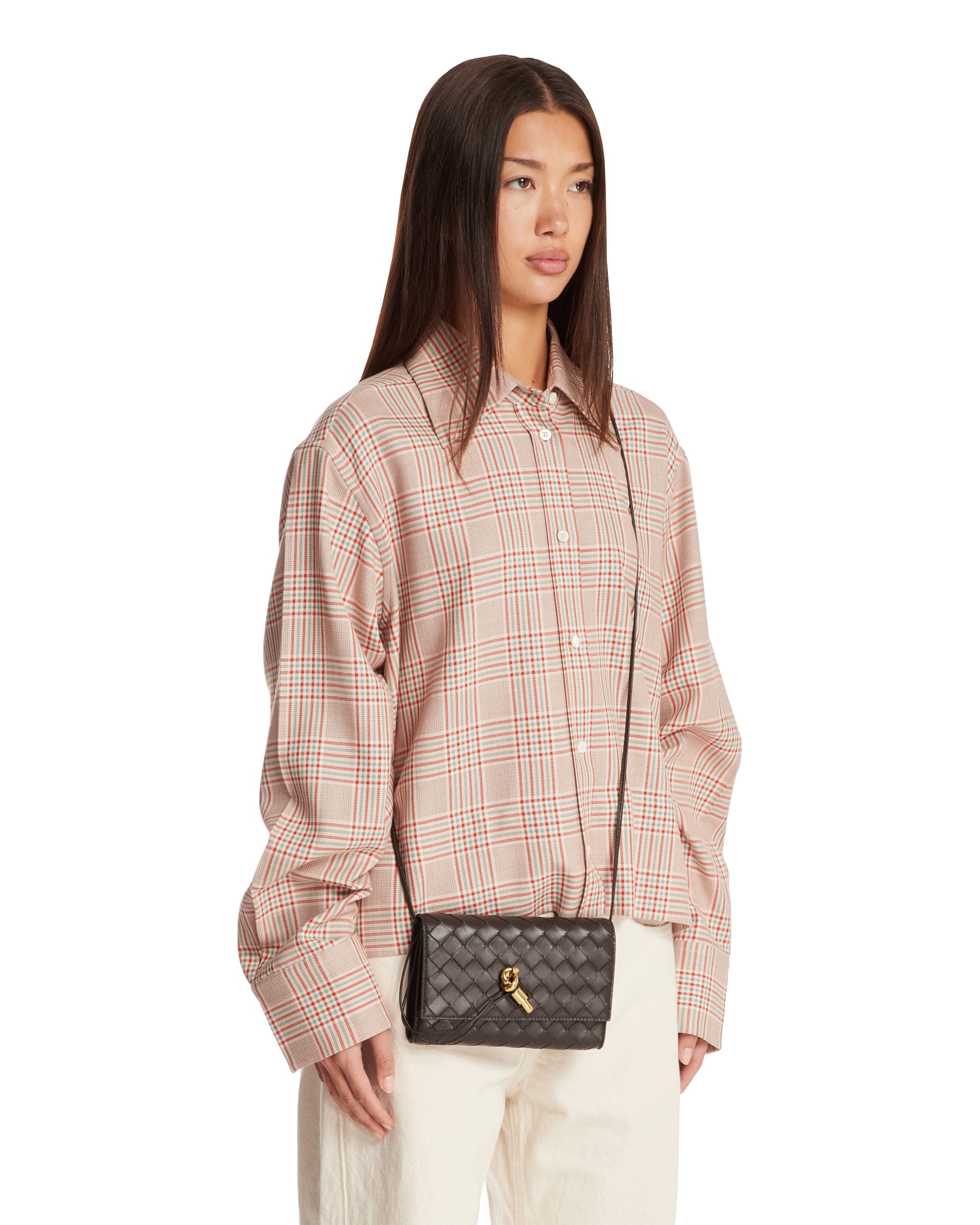 Brown Andiamo Pouch Bottega veneta оригінал – Купити в Україні – детальний вид