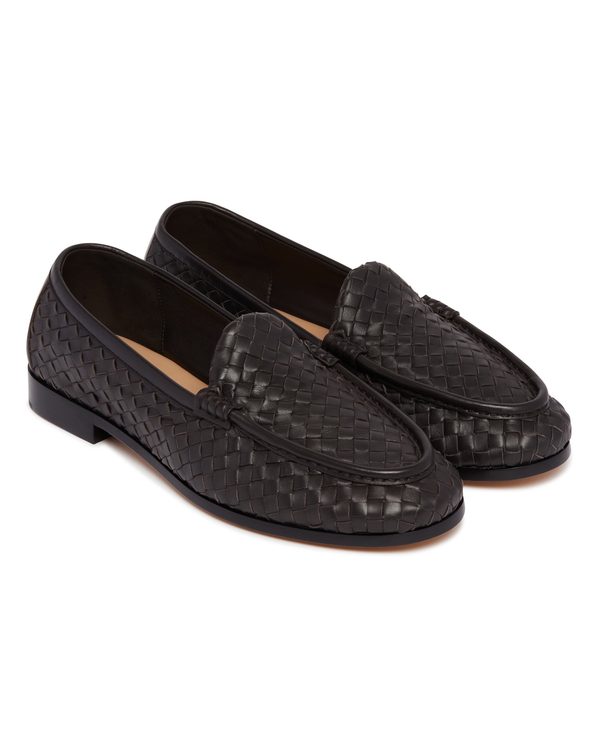 Brown Leather Silenzio Loafers Bottega veneta оригінал – Купити в Україні – детальний вид