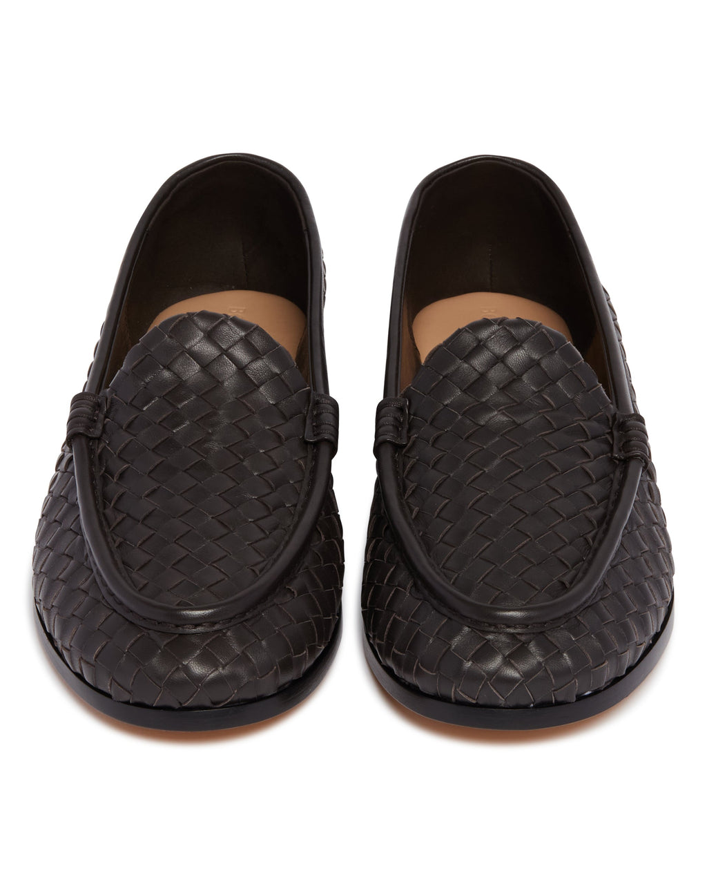 Brown Leather Silenzio Loafers Bottega veneta оригінал – Купити в Україні – збільшений вид
