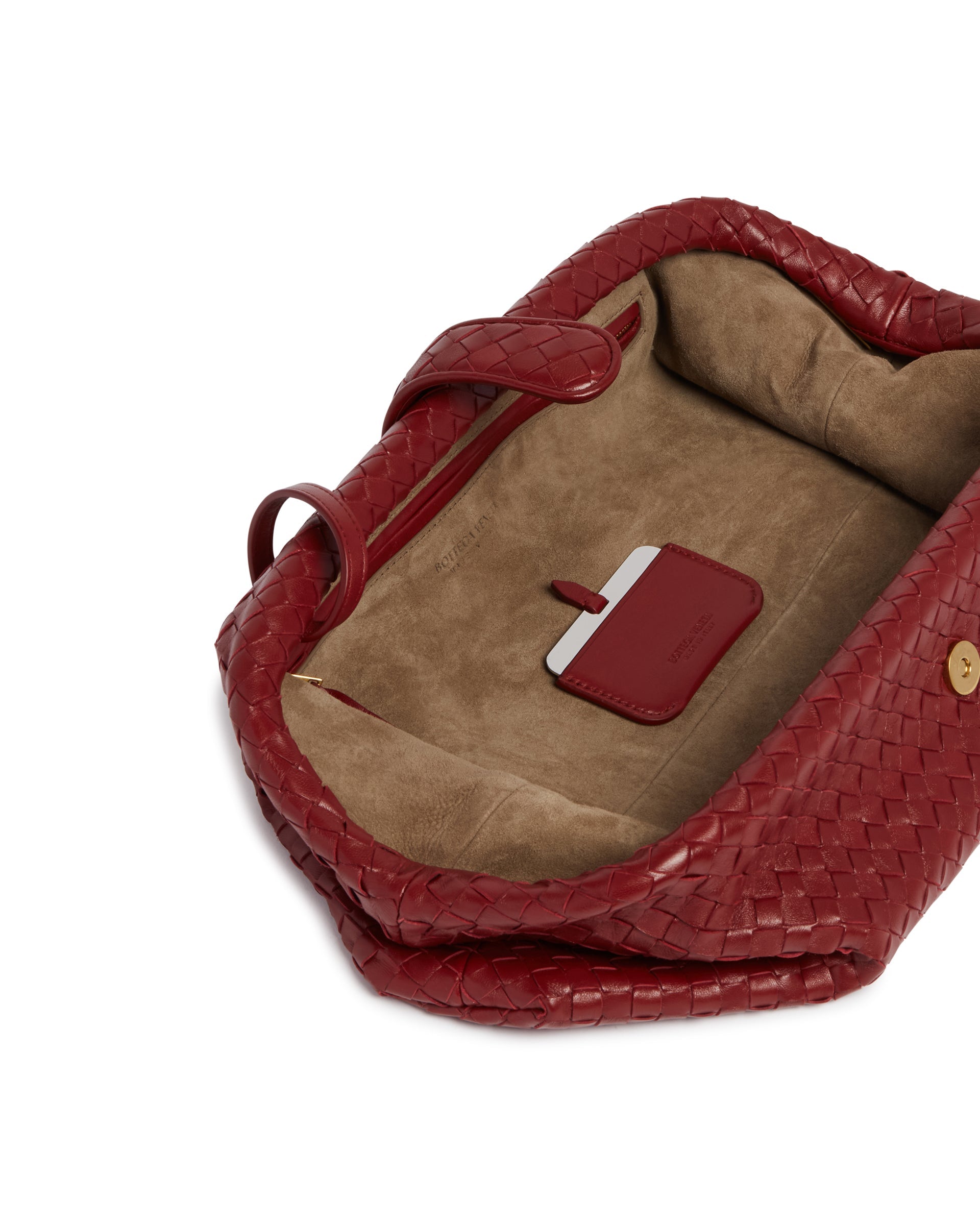 Burgundy Lauren 1979 Clutch Bottega veneta оригінал – Купити в Україні – збільшений вид