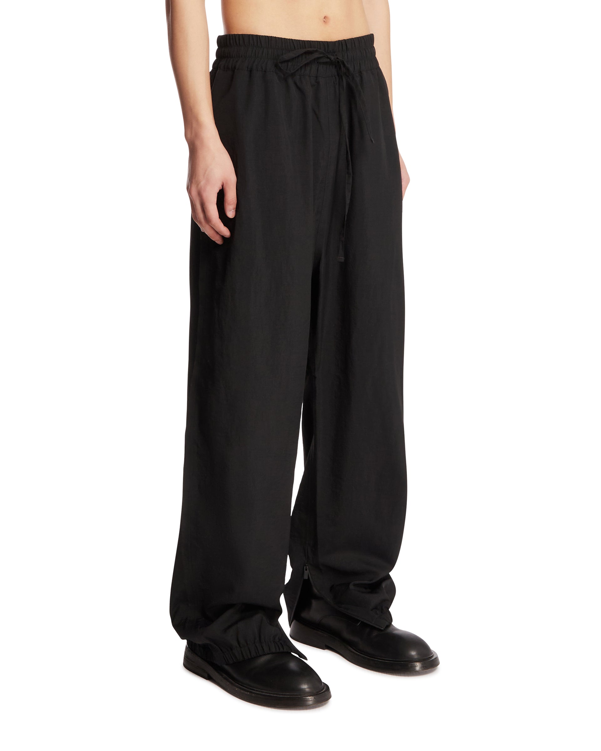 Оригінальна Black Drawstring Track Pants Fear of god – вид ззаду