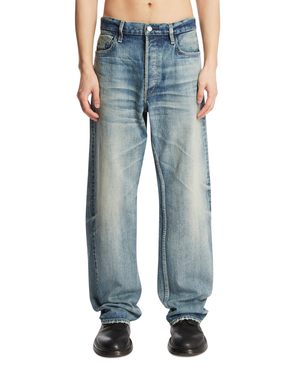 Оригінальна Blue Relaxed Jeans Fear of god – боковий вид