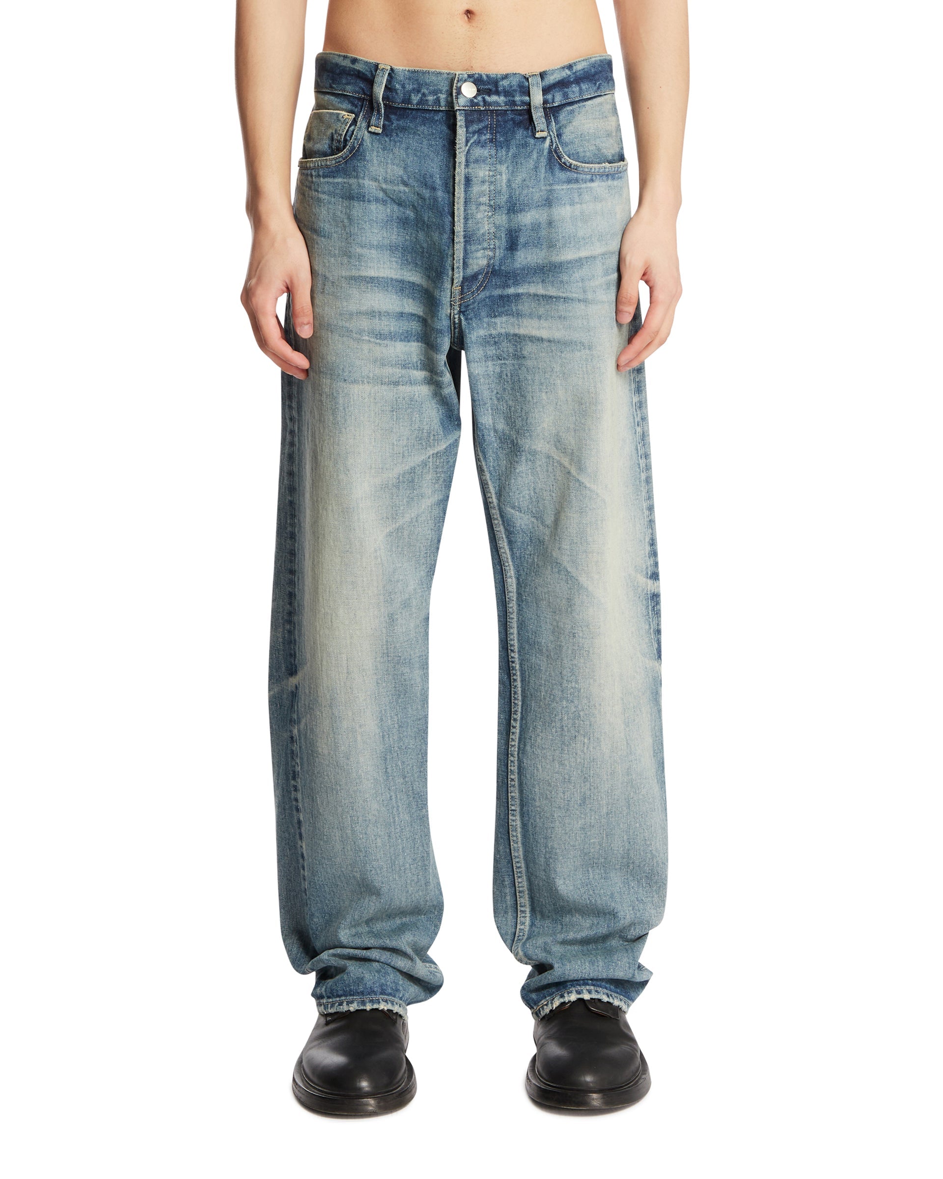 Оригінальна Blue Relaxed Jeans Fear of god – боковий вид